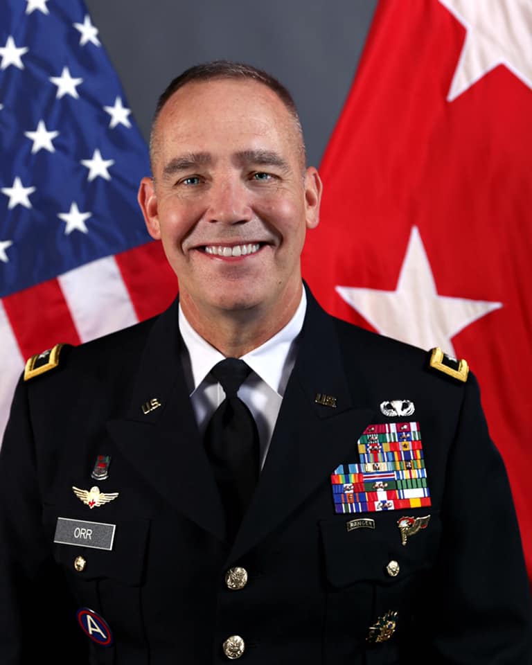 Major General Tim Orr